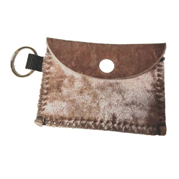 Grease Rise of the Pink Ladies Change Purse Velvet Paramount Original Key Ring - Picture 2 of 4